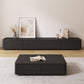 Modern Black TV Console Engineered Wood Cable Management Media Console Clearhalo 'furn' 'furn_tv_stands_entertainment_centers' 'Furniture' 'Living Room Furniture' 'TV Stands & Entertainment Centers' 'TV Stands & Media Storage Furniture' 'tv_stands_entertainment_centers' 1200x1200_3be4d0a3-47dc-4dec-b22d-f8db2fba3f33