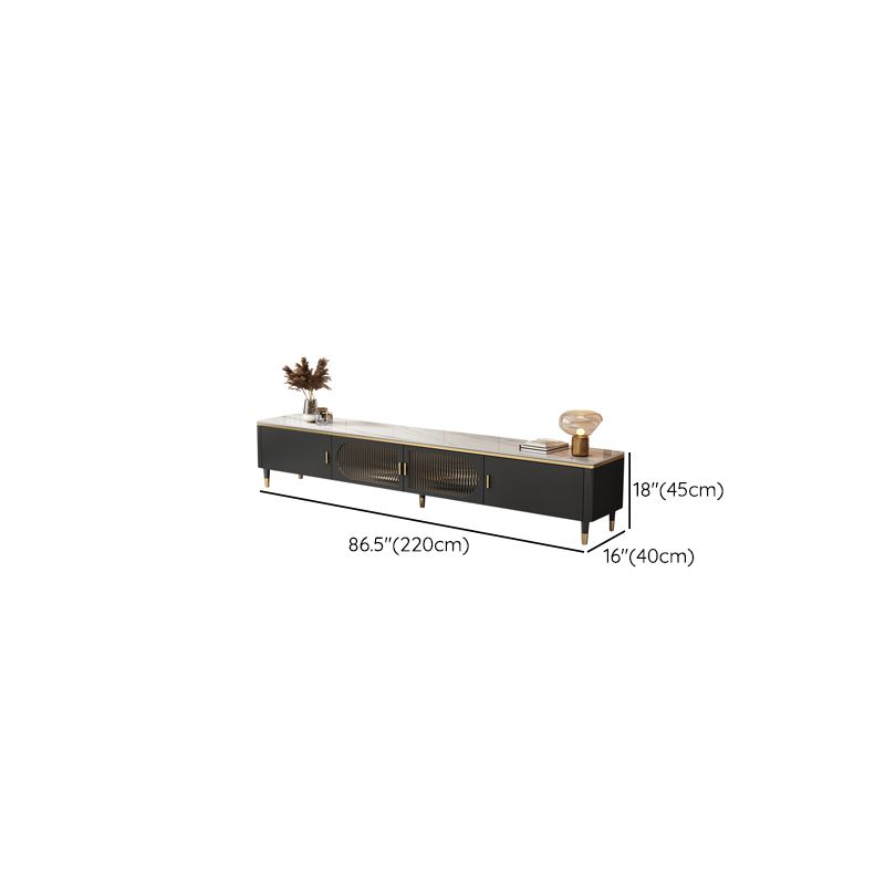 Contemporary Media Console Stone TV Media Stand for Living Room Clearhalo 'furn' 'furn_tv_stands_entertainment_centers' 'Furniture' 'Living Room Furniture' 'TV Stands & Entertainment Centers' 'TV Stands & Media Storage Furniture' 'tv_stands_entertainment_centers' 1200x1200_3be6809b-0a46-497b-a3e9-ee988b8d8ae8