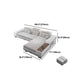 Modern Style Sectional Tufted Back Ramp Armrest White Storage Rack Sofa Clearhalo 'furn' 'furn_sectionals' 'Furniture' 'Living Room Furniture' 'Sectionals' 1200x1200_3be7cc69-4c48-4506-84b3-2b488fc4415c