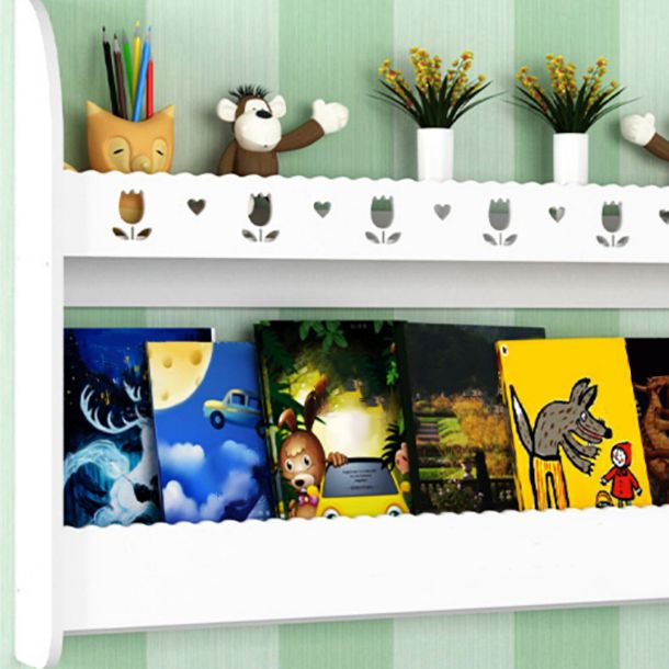 2-Shelf Floating Bookcase Contemporary Style Wood Wall Mounted Book Shelf Clearhalo 'Bookcases' 'furn' 'furn_bookcases' 'Furniture' 'furniture_bookcases' 'kitchen' 'kitchen_bookcases' 'Living Room Furniture' 'Office Furniture' 1200x1200_3be81a4f-f47a-4735-9b3f-3e325d2443a1