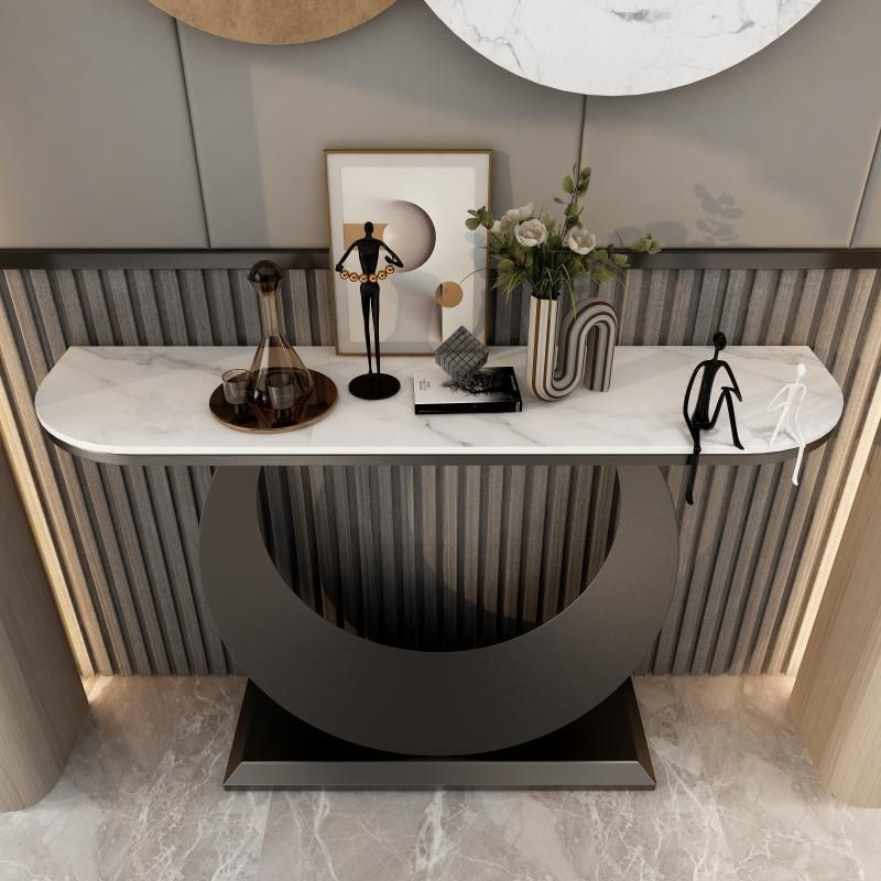 11,8 "W tavolo da console contemporanea tavolo da estremità resistente ai graffi