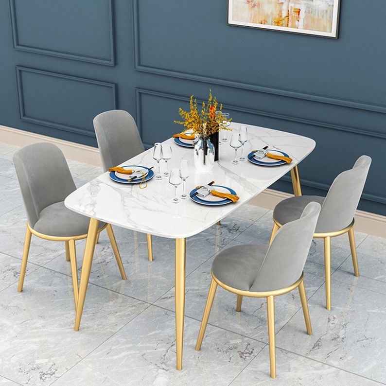 Traditional Luxury Rectangle Dining Table 4-foot Furniture for Dining Room Clearhalo 'Dining Tables & Seating' 'Dining Tables' 'dining_table' 'furn' 'furn_dining_table' 'Furniture' 'furniture_dining_table' 'Kitchen & Dining Furniture' 1200x1200_3bebc1ea-cb13-439e-9cb2-9bd38b4ee9df