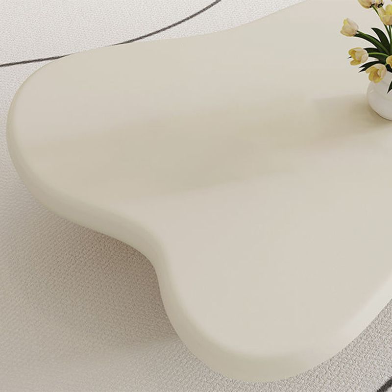 Nordic Irregular 4 Legs Coffee Table 11.8" H Wood Cocktail Table Clearhalo 'Coffee & Accent Tables' 'Coffee Tables' 'coffee_tables' 'furn' 'furn_coffee_tables' 'Furniture' 'Living Room Furniture' 1200x1200_3bed2a98-d7e8-4362-9729-73daf9decc82