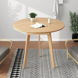 Modern Style Wooden Base Top Round Coffee Table for Apartment Clearhalo 'Coffee & Accent Tables' 'Coffee Tables' 'coffee_tables' 'furn' 'furn_coffee_tables' 'Furniture' 'furniture_coffee_tables' 'Living Room Furniture' 1200x1200_3bf3dc4a-dc60-49ae-a36e-850630203c6f