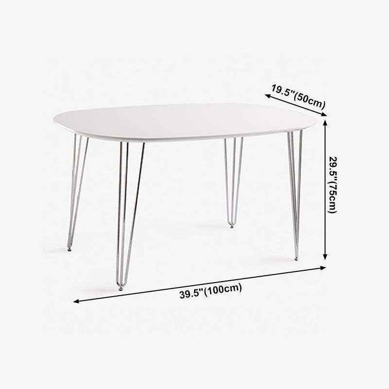 Sintered Stone Modern White Table for Restaurant Oval Dining Table with 4 Legs Clearhalo ' dining_table' 'Dining Tables & Seating' 'Dining Tables' 'furn' 'furn_dining_table' 'Furniture' 'furniture_dining_table' 'Kitchen & Dining Furniture' 'kitchen&dining_furn' 'kitchen' 'kitchen_dining_table' 1200x1200_3bf5405e-3acf-4170-9d83-31dab0e0d275