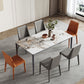 Metal Contemporary Rectangular Table White Sintered Stone Dining Table with Metal Legs Clearhalo ' dining_table' 'Dining Tables & Seating' 'Dining Tables' 'furn' 'furn_dining_table' 'Furniture' 'furniture_dining_table' 'Kitchen & Dining Furniture' 'kitchen&dining_furn' 'kitchen' 'kitchen_dining_table' 1200x1200_3bf6d71c-660b-4d62-9ff5-6e8bc3446c6f