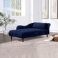 Traditional One Armed Chaise Flared Arms with Legs for Living Room Clearhalo 'Chairs & Seating' 'Chaise Lounge' 'chaise_lounge' 'furn' 'furn_chaise_lounge' 'Furniture' 'Living Room Furniture' 1200x1200_3bf98331-3660-4afb-ad76-d48be005e342