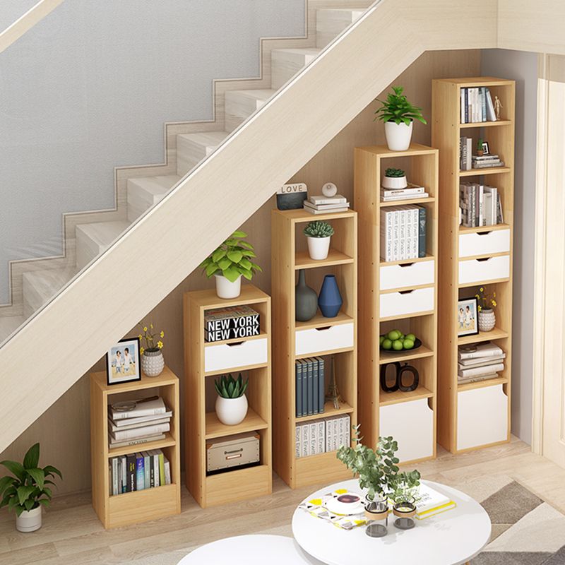 Engineer Wooden Bookcase Modern Home Living Room Corner Bookshelf Clearhalo 'Bookcases' 'furn' 'furn_bookcases' 'Furniture' 'Office Furniture' 1200x1200_3bfb2ace-f0a0-4da6-8c25-92d9e8eaa5e3