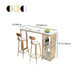 Glam Style Bar Table 42-inch Height Artificial Marble Top Bar Table Clearhalo 'Bar Furniture' 'Bar Tables' 'bar_tables' 'furn' 'furn_bar_tables' 'Furniture' 'furniture_bar_tables' 'Kitchen & Dining Furniture' 1200x1200_3bfbb964-c678-442f-959d-dd267188b266