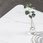 Ensemble de table basse sur pied en verre de table basse ronde moderne