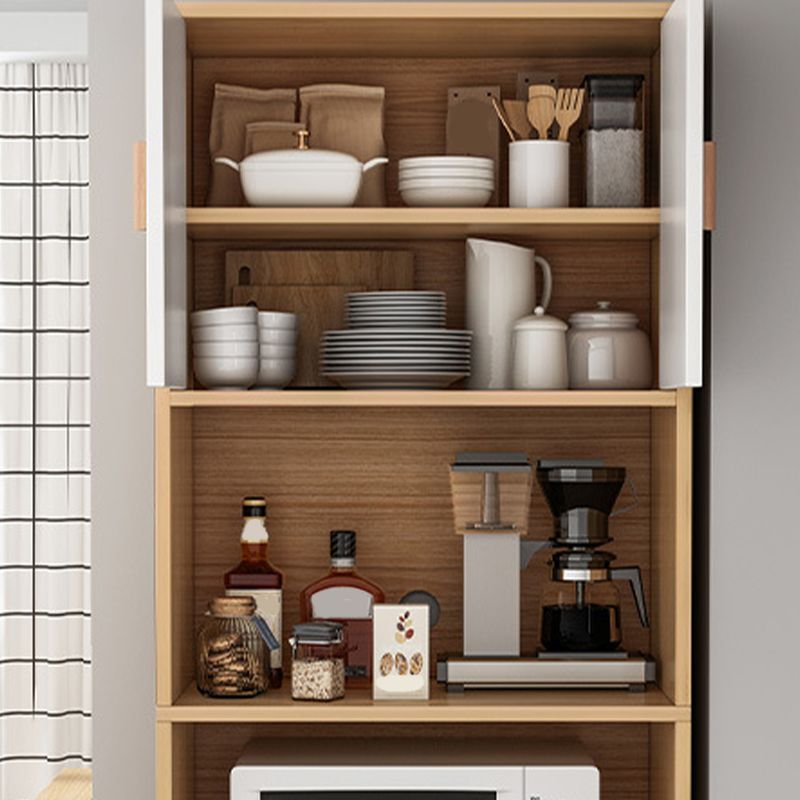 Mesa de acabado antiguo mesa de comedor de madera diseñada con almacenamiento abierto