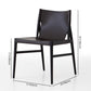 Modern Style Solid Wood Side Chair Solid Back Dining Chair for Dinning Room Clearhalo ' kitchen&dining_furn' 'Dining Chairs' 'Dining Tables & Seating' 'dining_chair' 'furn' 'furn_dining_chair' 'Furniture' 'furniture_dining_chair' 'Kitchen & Dining Furniture' 'kitchen' 1200x1200_3bfea69f-ba72-4702-8696-a621b1a0e705