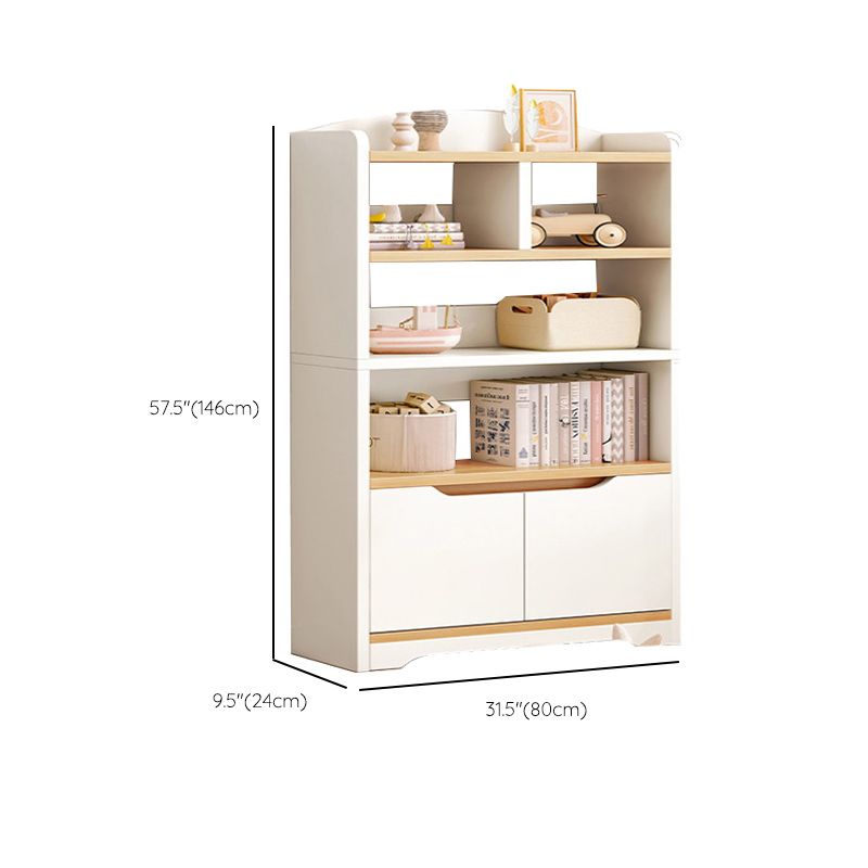 Contemporary Wood Chest Rectangle with Doors Side Cabinet with Shelves Clearhalo 'Cabinets & Chests' 'cabinets_chests' 'furn' 'furn_cabinets_chests' 'Furniture' 'Living Room Furniture' 1200x1200_3c03ff46-89cb-431f-ab9b-ddc4b7723896