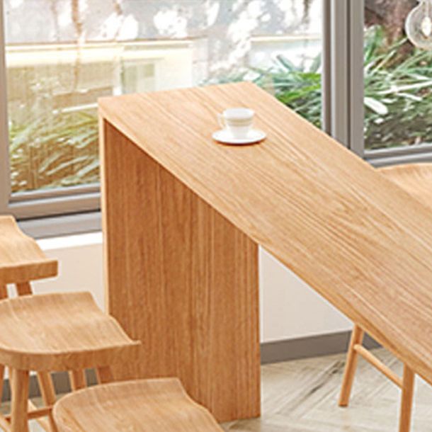 Nordic Style Dining Rectangle Table Wooden Bar Counter Table for Kitchen Clearhalo 'Bar Furniture' 'Bar Tables' 'bar_tables' 'furn' 'furn_bar_tables' 'Furniture' 'furniture_bar_tables' 'Kitchen & Dining Furniture' 1200x1200_3c04a6c0-4196-477a-a891-8fd6382db9c0