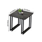 Sintered Stone Dining Table Black Industrial Style Dining Table with Metal Base Clearhalo 'Dining Tables & Seating' 'Dining Tables' 'dining_table' 'furn' 'furn_dining_table' 'Furniture' 'furniture_dining_table' 'Kitchen & Dining Furniture' 'kitchen' 'kitchen_dining_table' 1200x1200_3c05bfdd-2c95-4e3e-a7aa-e32478d07ff1