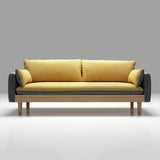 Living Room Fabric Loveseat Cushion Back Settee with Square Arms Clearhalo 'furn' 'furn_sofas' 'Furniture' 'furniture_sofas' 'Living Room Furniture' 'Sofa' 'sofas' 1200x1200_3c08f6c4-cd0b-4ba8-8b6c-3e04fb852bdb