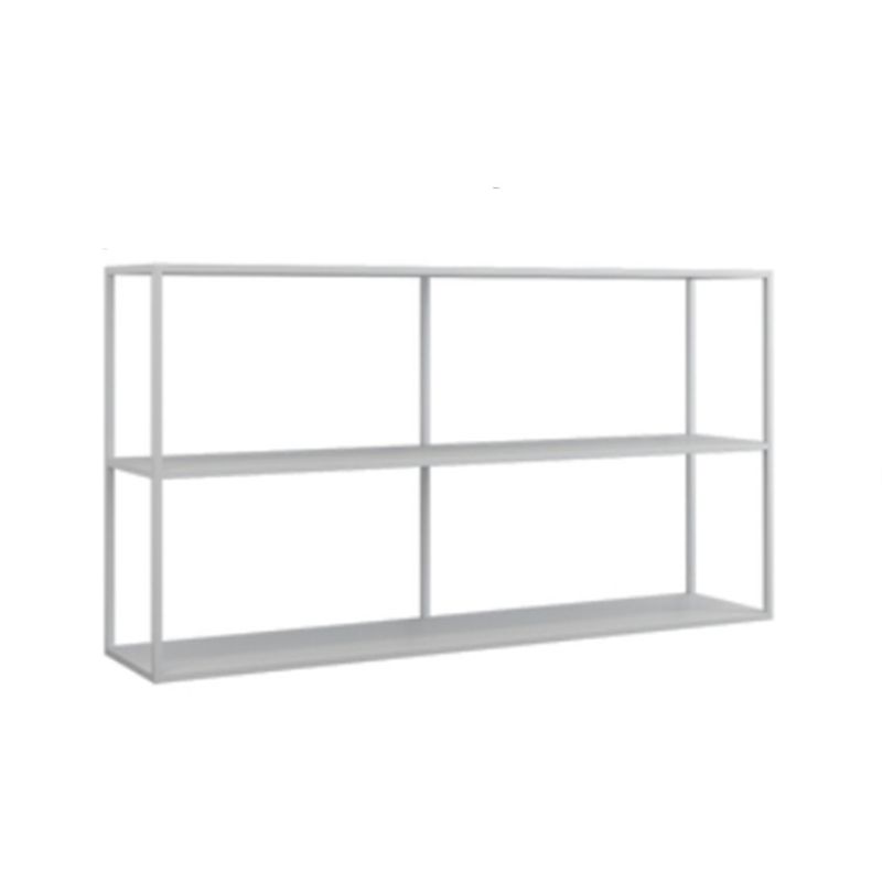 Open Rectangular Bookcase Industrial Metal Shelf for Study Room Clearhalo 'Bookcases' 'furn' 'furn_bookcases' 'Furniture' 'furniture_bookcases' 'kitchen' 'kitchen_bookcases' 'Living Room Furniture' 'Office Furniture' 1200x1200_3c09284f-36e7-4265-8ffc-0331d47aec82