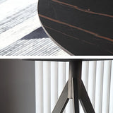 Modern Style Sintered Stone Dining Table Black Round Table with 3 Legs Clearhalo ' dining_table' 'Dining Tables & Seating' 'Dining Tables' 'furn' 'furn_dining_table' 'Furniture' 'furniture_dining_table' 'Kitchen & Dining Furniture' 'kitchen&dining_furn' 'kitchen' 'kitchen_dining_table' 1200x1200_3c09c695-9608-48af-97bb-ecaa6b952763