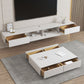 Modern White TV Console Wall Mounted Wood Media Console with Drawers Clearhalo 'furn' 'furn_tv_stands_entertainment_centers' 'Furniture' 'Living Room Furniture' 'TV Stands & Entertainment Centers' 'TV Stands & Media Storage Furniture' 'tv_stands_entertainment_centers' 1200x1200_3c108e9e-e7fd-46a0-a841-d07e804528a7