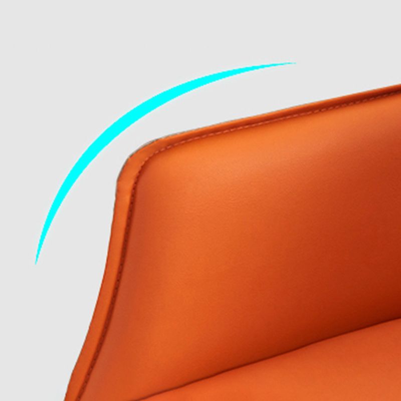 Leather Dining Armchairs Upholstered Solid Back Arm Chairs with Black Legs Clearhalo ' kitchen&dining_furn' 'Dining Chairs' 'Dining Tables & Seating' 'dining_chair' 'furn' 'furn_dining_chair' 'Furniture' 'furniture_dining_chair' 'Kitchen & Dining Furniture' 'kitchen' 1200x1200_3c201c49-b4e0-4b7e-9b2e-ef8252ff66b0