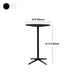 Modern Wood Counter Table with Round Table Top 4-Prong Table - 42" H Clearhalo 'Bar Furniture' 'Bar Tables' 'bar_tables' 'Furniture' 'furniture_bar_tables' 'Kitchen & Dining Furniture' 1200x1200_3c2075ed-3947-48bd-b425-d6faa19d2e89