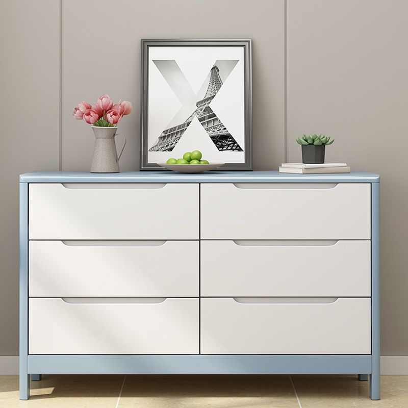 Coffre de rangement en bois vertical contemporain avec tiroirs pour chambre à coucher