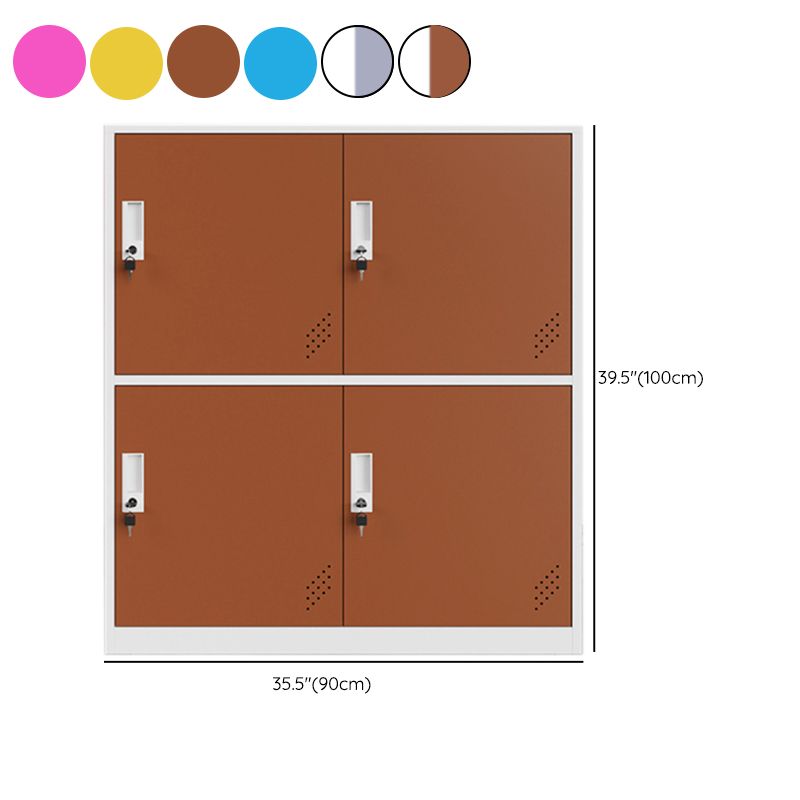 Gabinete de archivo industrial Gabinete de almacenamiento de bloqueo de metal para el hogar y la oficina