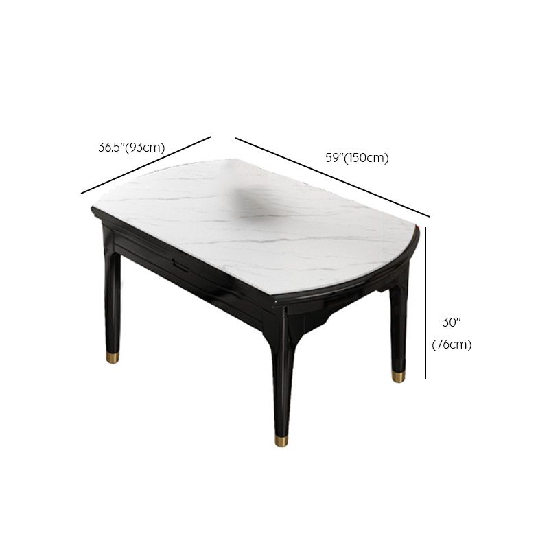 Contemporary Dining Room Table Solid Wood 4 Legs Dining Site Table Clearhalo 'Dining Tables & Seating' 'Dining Tables' 'dining_table' 'furn' 'furn_dining_table' 'Furniture' 'Kitchen & Dining Furniture' 1200x1200_3c276474-fd18-422c-9ef6-4d82207ebefc
