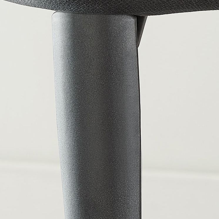 Contemporary Style Chair Armless Chairs for Kitchen with Metal Legs