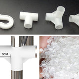 Asta di stoffa del guardaroba in metallo in stile contemporaneo incluso l'armadio per la casa