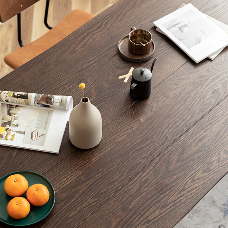 Traditional Luxury Rectangle 4 Legs Dining Site Table Solid Wood Dinette Table Clearhalo ' dining_table' 'Dining Tables & Seating' 'Dining Tables' 'furn' 'furn_dining_table' 'Furniture' 'furniture_dining_table' 'Kitchen & Dining Furniture' 'kitchen&dining_furn' 'kitchen' 'kitchen_dining_table' 1200x1200_3c34e4fb-b497-4687-bf8d-0ce2457b2dd2