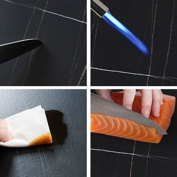 Rettangolo soggiorno da bar per pub tavolo in pietra e scrivania da bar di bistrot metallico con archiviazione