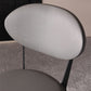 Contemporary Restaurant Leather Side Chair Open Back Dining Chair with Black Legs Clearhalo ' kitchen&dining_furn' 'Dining Chairs' 'Dining Tables & Seating' 'dining_chair' 'furn' 'furn_dining_chair' 'Furniture' 'furniture_dining_chair' 'Kitchen & Dining Furniture' 'kitchen' 1200x1200_3c37051e-fd0d-4cec-814a-6ad376e5ce71