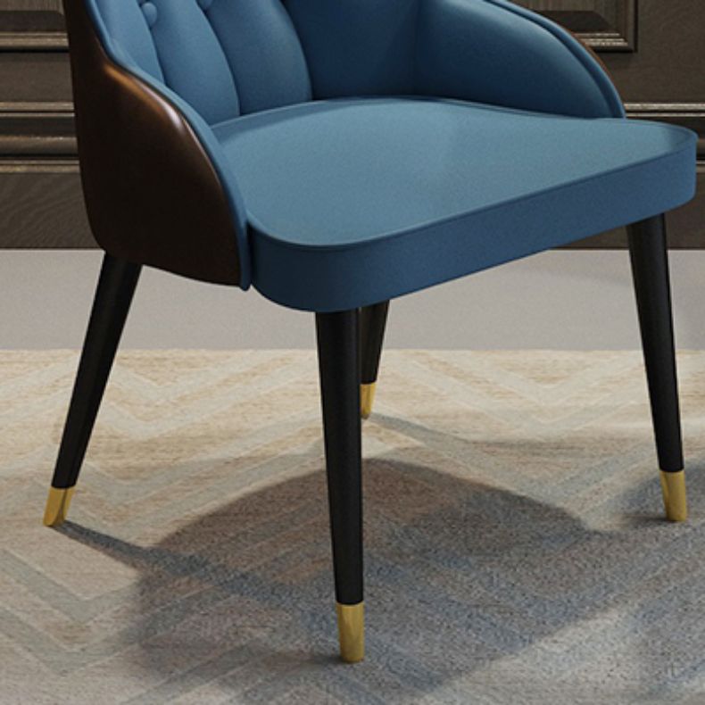 房ドパーソンズチェアインダストリアルキッチンダイニングチェアが金属製の脚