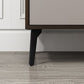 Mueble TV de piedra estilo moderno Mueble TV con 2 puertas y 2 cajones