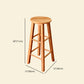 Modern Armless Backless Counter Stool Wood Bar Stool with Wooden Seat and Pedal Clearhalo 'Bar Furniture' 'Bar Stools' 'bar_stools' 'furn' 'furn_bar_stools' 'furniture_bar_stools' 'Kitchen & Dining Furniture' 'kitchen&dining_furn' 'kitchen' 'kitchen_furn' Furniture' 1200x1200_3c3fecba-d695-4120-86de-9796480fc7dc