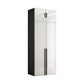 Modern Solid Wood Wardrobe for Home High Gloss White Cabinet