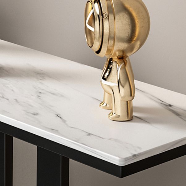 Tabla de acento de consola contemporánea Tabla de sofá de consola rectangular