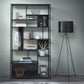 Industrial Style Metal Bookshelf Black Open Shelf Bookcase for Office Clearhalo 'Bookcases' 'furn' 'furn_bookcases' 'Furniture' 'furniture_bookcases' 'kitchen' 'kitchen_bookcases' 'Living Room Furniture' 'Office Furniture' 1200x1200_3c4807ab-5da6-4486-9b2c-ae64c1c61485