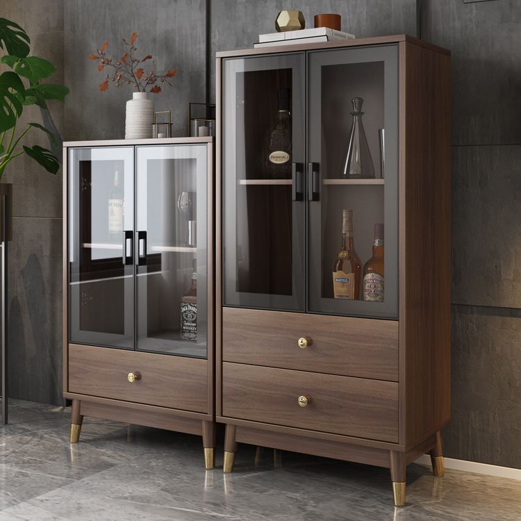 Armadio in stile glam Armadio artificiale Sideboard cucina in legno per sala da pranzo