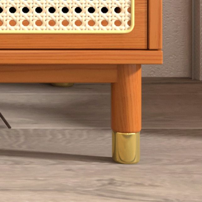 Armadio a legno massiccio contemporaneo 2 porte scorrevoli scivolate con il cassetto