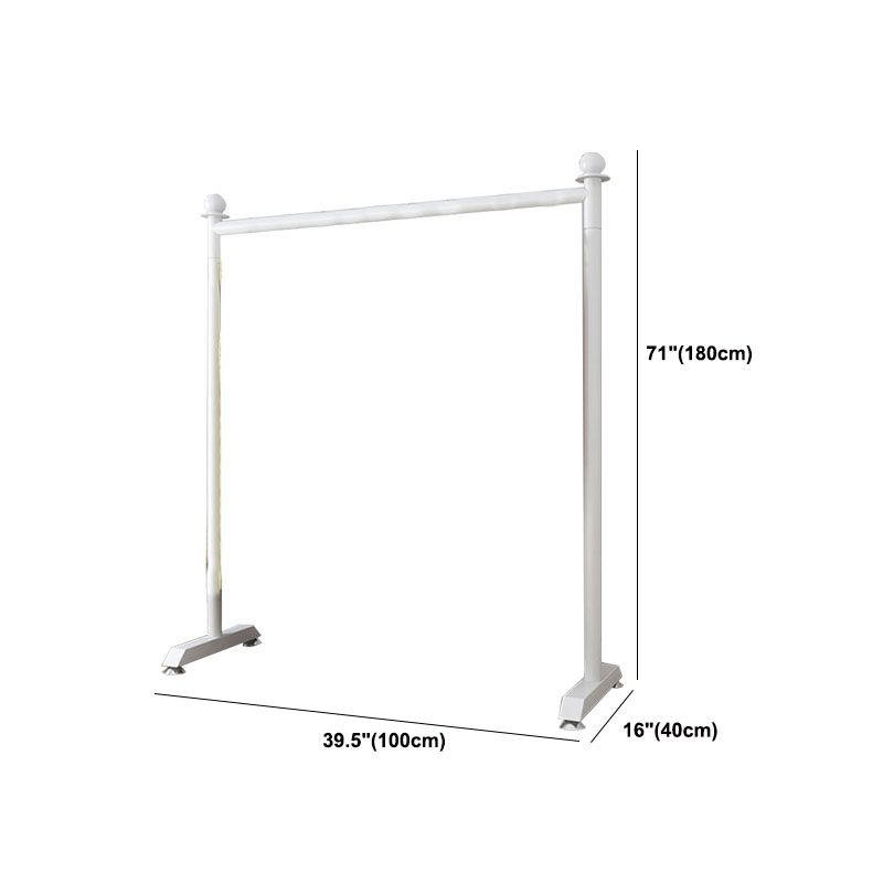 Modern Minimalist Metallic Coat Rack Free Standing 2 Leg Base Coat Rack Clearhalo 'Entry & Mudroom Furniture' 'furn' 'furn_hall_tree_coat_racks' 'Furniture' 'Hall Trees & Coat Racks' 'hall_tree_coat_racks' 1200x1200_3c491ba6-89e1-478c-8054-5d536f1cc01f