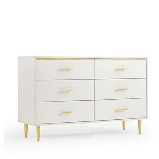 Wooden Chest Classic Glam Storage Chest Dresser with Drawers