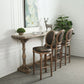 Industrial Rectangle Wooden Bar Table Set 1/2/3/4 Pieces Counter Table with High Stools