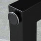 Black and Metal Base Table Rectangle Industrial Sintered Stone Bar Table Clearhalo 'Bar Furniture' 'Bar Tables' 'bar_tables' 'furn' 'furn_bar_tables' 'Furniture' 'Kitchen & Dining Furniture' 1200x1200_3c4b887c-ef93-40d6-9eb2-12688461f66f