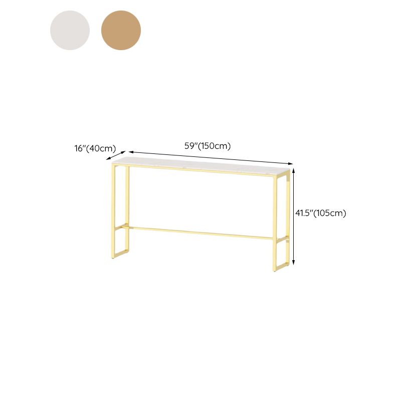 Contemporary Bar Table Rectangle Solid Wood Pub Table for Outdoor Clearhalo 'Bar Furniture' 'Bar Tables' 'bar_tables' 'furn' 'furn_bar_tables' 'Furniture' 'Kitchen & Dining Furniture' 1200x1200_3c4be45a-94c3-43ff-85b6-a102fa1f1acd