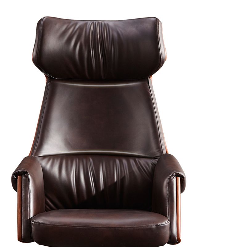 Modern No Arm Executive Chair Height-adjustable Managers Chair for Office Clearhalo 'furn' 'furn_office_chair' 'Furniture' 'Office Chairs' 'Office Furniture' 'office_chair' 1200x1200_3c4eaffb-698e-4a9c-965b-6c3d2fbd502b