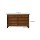 Solid Wood Storage Chest Dresser Brown Storage Chest with Drawers Clearhalo 'Bedroom Furniture' 'Dressers & Chests' 'dressers_chests' 'furn' 'furn_dressers_chests' 'Furniture' 1200x1200_3c521f39-ddf5-4f44-a855-8a46d51a7b0e