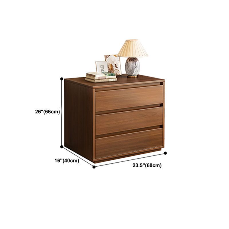 Commode de rangement contemporaine en bois pour chambre à coucher avec tiroirs