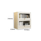 Modern Engineered Wood Bookshelf Standaard gesloten achterste boekenkast met deuren